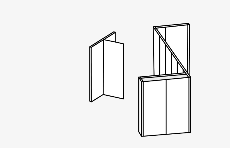 Construction examples of various Mila-wall sets