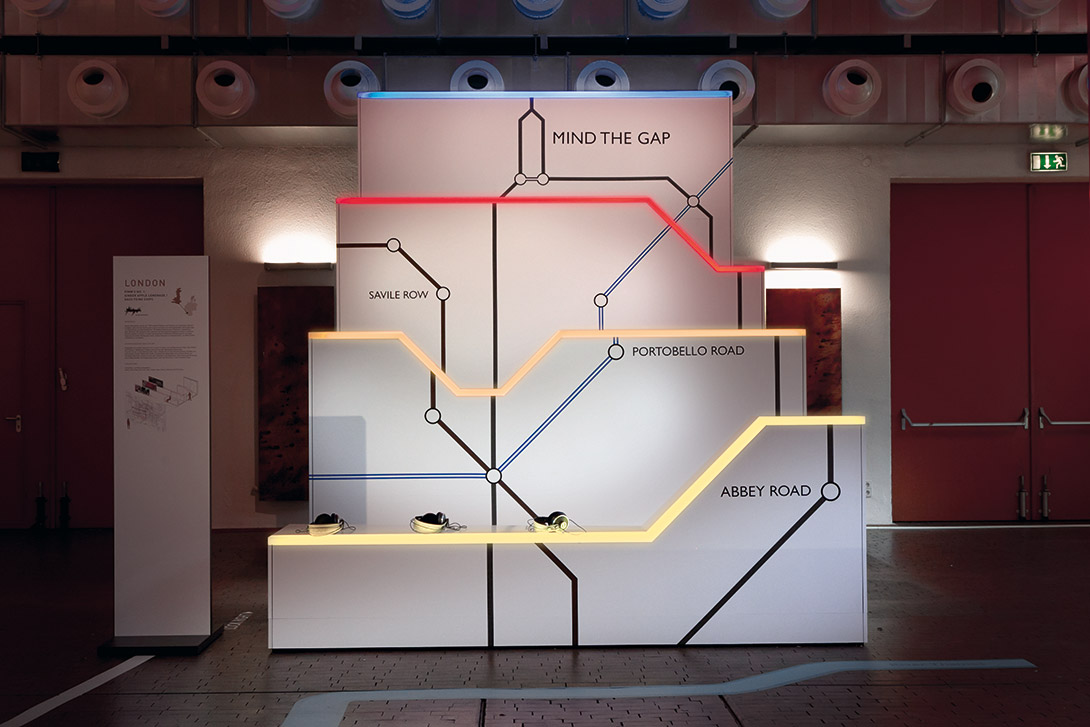 Mila-wall Wandmodule und Regale beim MBA Stadtgeflüster